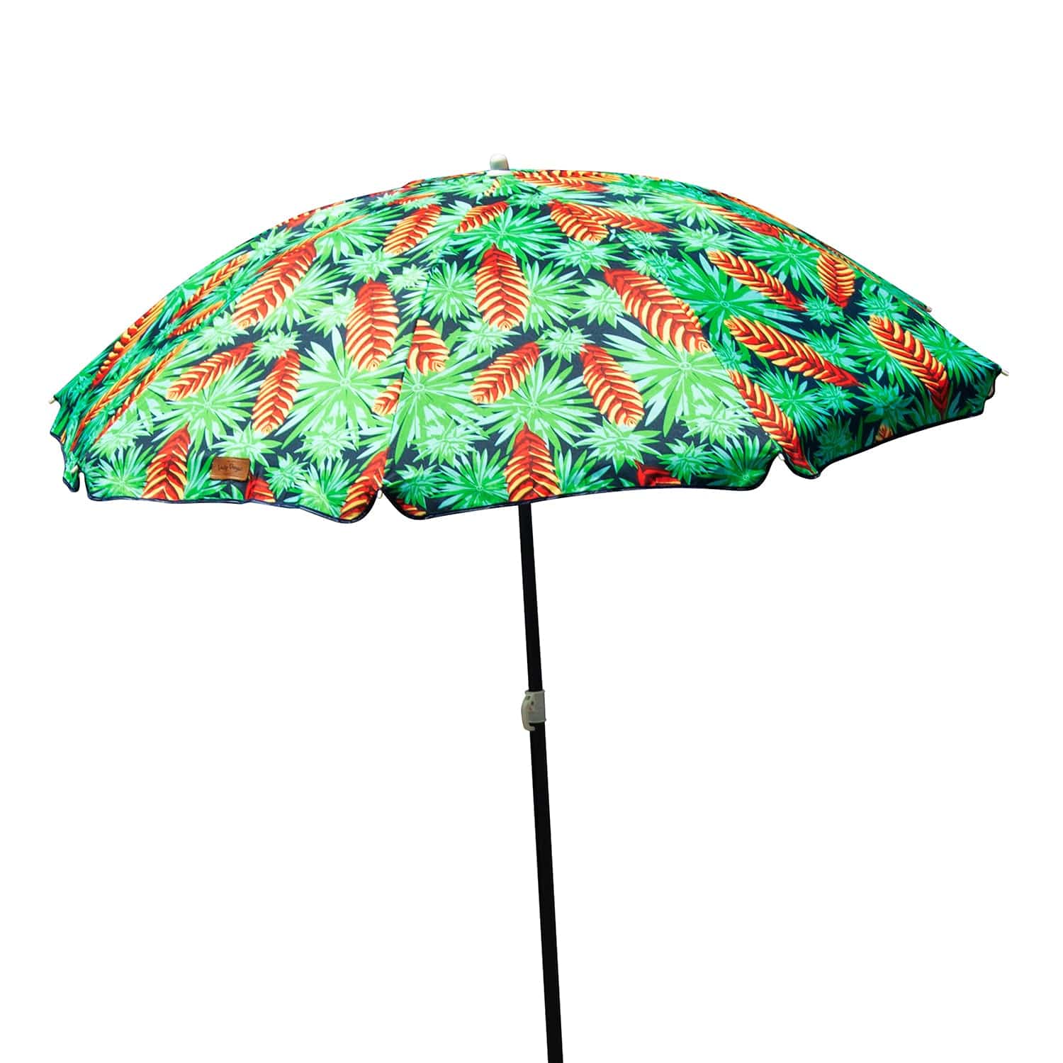 Lazy Dayz 1.8m Tiltable Beach Umbrella with Carry Bag - Mossman