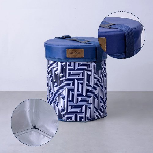 Lazy Dayz Insulated Cooler Stool - Makena