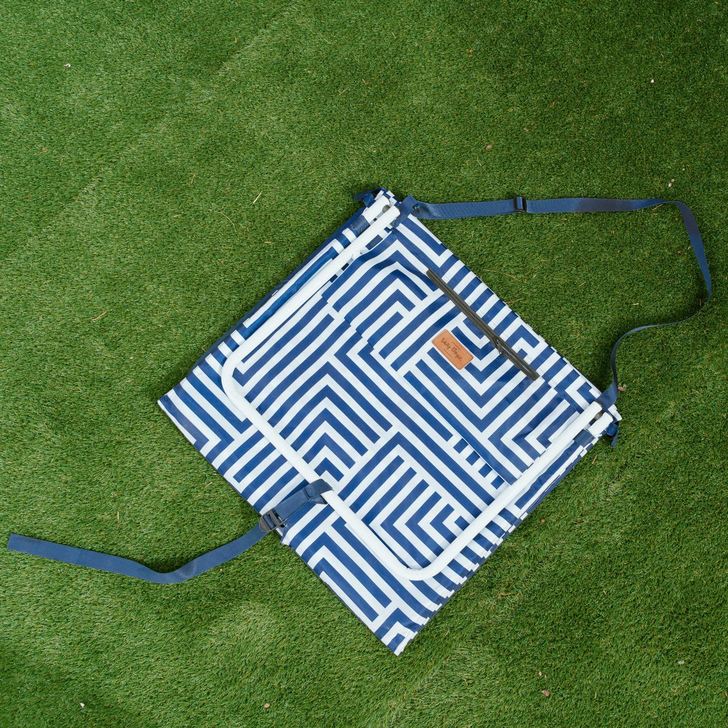 Lazy Dayz Fold Up Beach Lounger - Makena