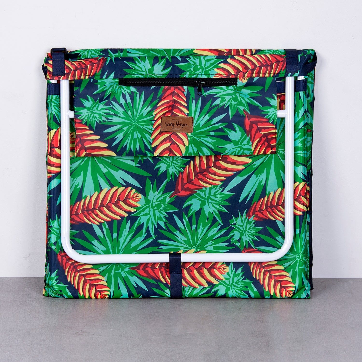 Lazy Dayz Fold Up Beach Lounger - Mossman