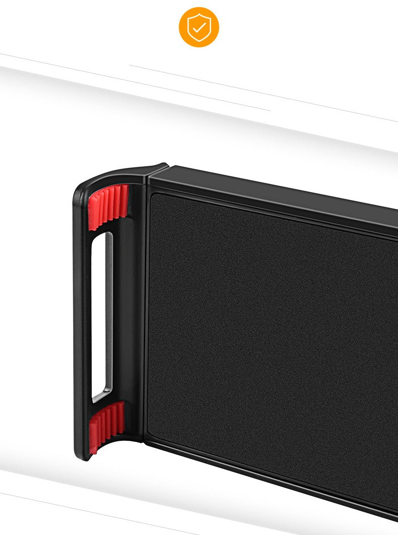 Tablet Floor Stand Holder Mount with Adjustable Height for iPad/iPhone 4.5"-12.9" Devices (Black)