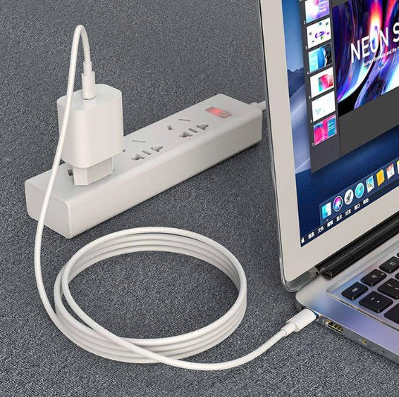 Pisen Mr White 2M USB-C to USB-C PD60W Fast Charging Data Cable (CC-PD01-2000)