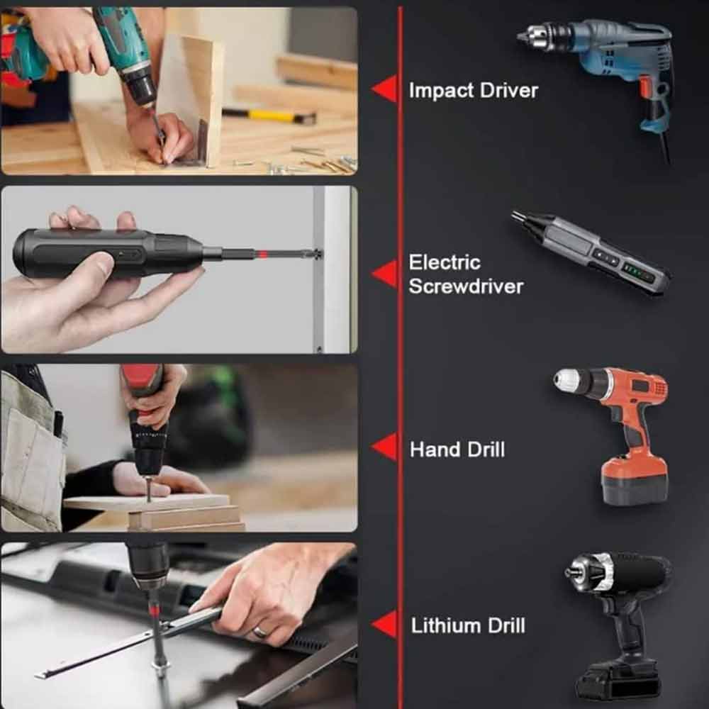 6IN1 Anti-Slip Magnetic Drill Bit Set,S2 Steel Cross Slot Screwdriver Bit