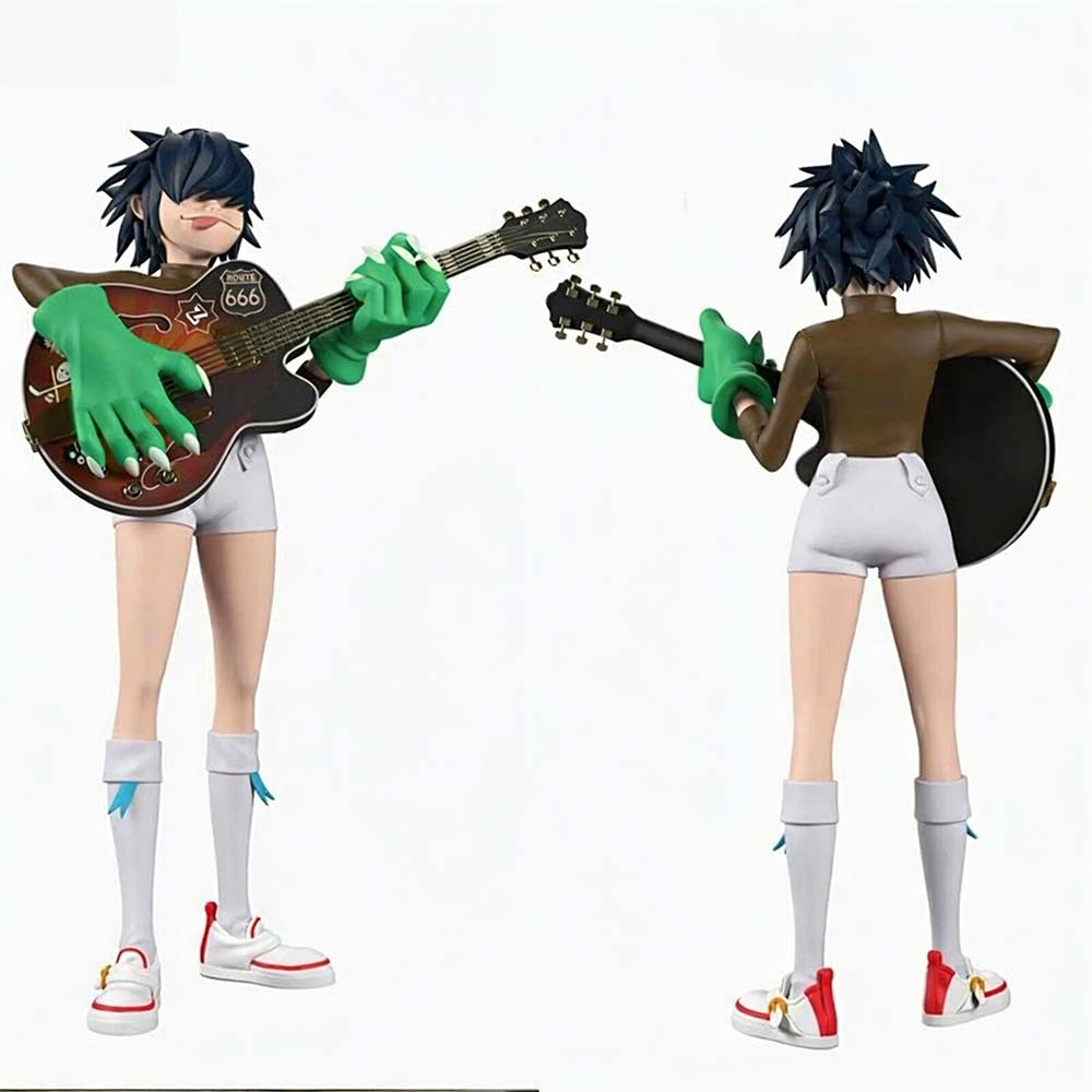 Gorillaz Band Model Rock Band Figures - Murdoc Russel Noodle Action Figures Toys Set