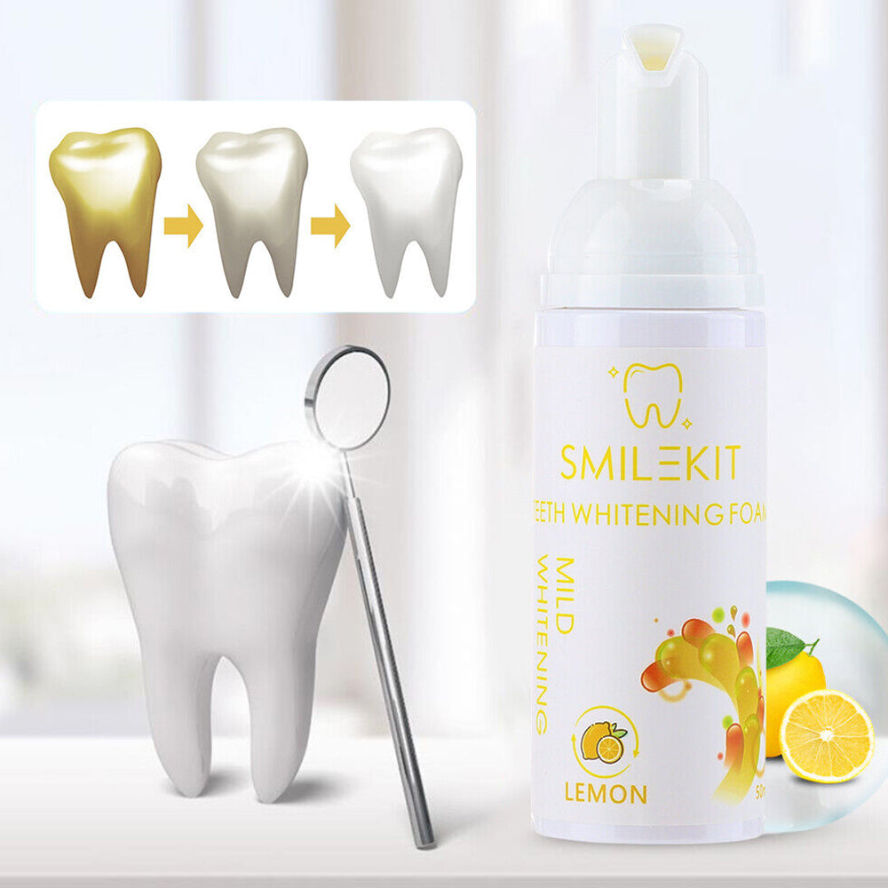 6in1 Electric Toothbrush Ultrasonic Tooth Cleaner Teeth Stains Plaque Remover