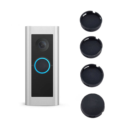 4PCS Replacement Buttons for Ring Doorbell Pro - Easy Fix for Cracked/Broken Doorbell Cover