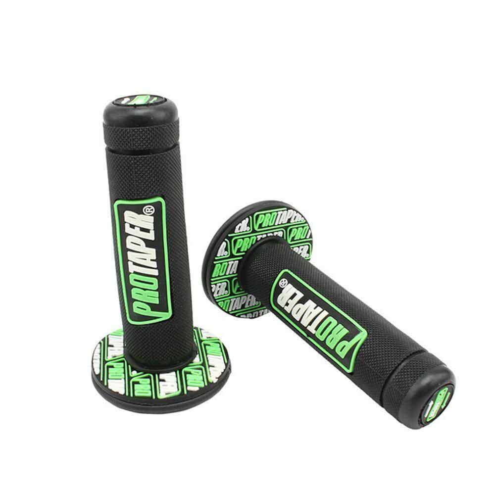 7/8" Motorcycle Hand Grips Pair Rubber Gel Brake Hands Pit Dirt Bike Motocross Motorcycle