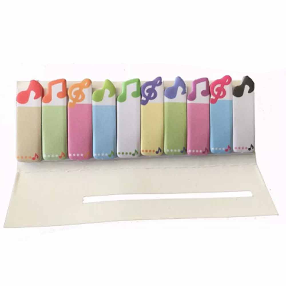 Music Novelty Sticky Notes Note treble clef book Marker Memo Best Gift Present