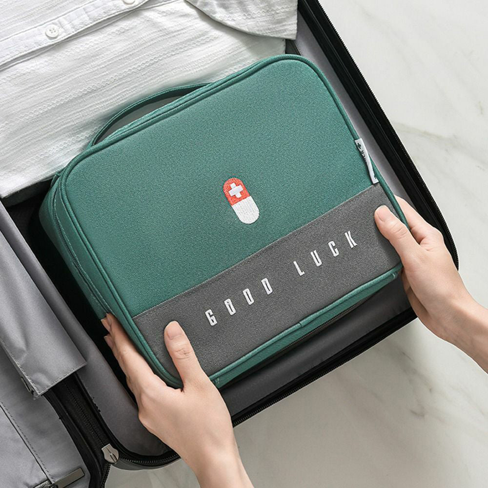 Portable Medicine Bags Emergency Medical Storage Box Handbag first aid Organizer