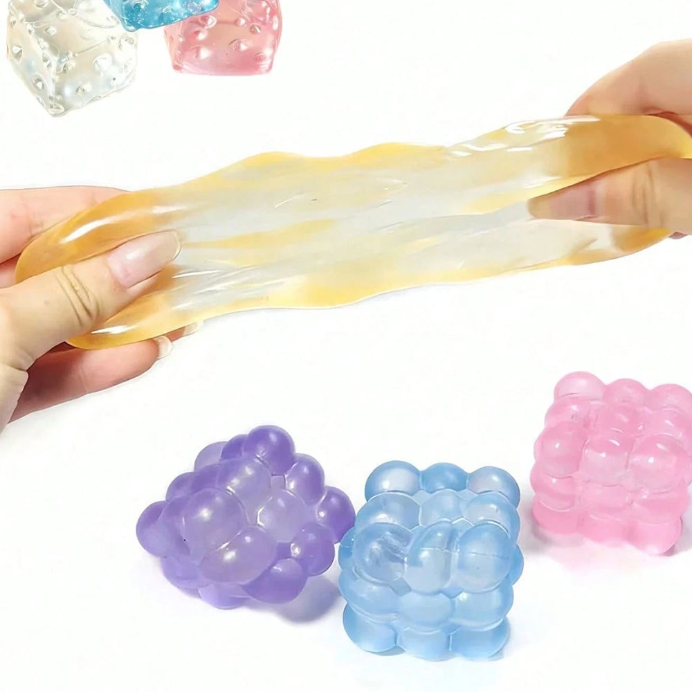 Novelty Squishy Cube – Malt Slow Rebound Stress Relief Squeeze Toy