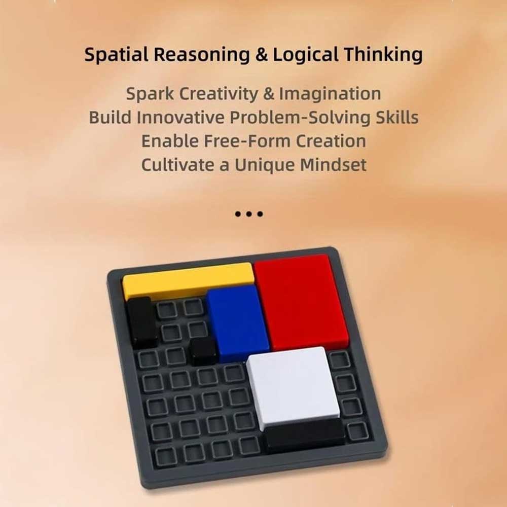 Logic Puzzle Brain Teaser Game – 88 Challenges with 4 Difficulty Levels