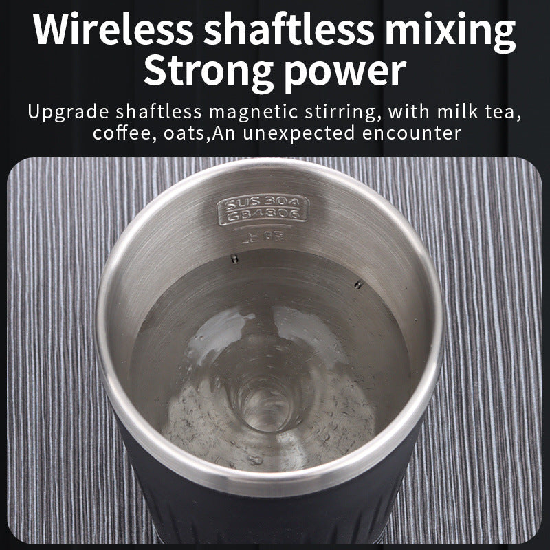 400ml Self Stirring Mug – Auto Mixing Electric Cup for Coffee, Tea, Protein Shakes & Beer