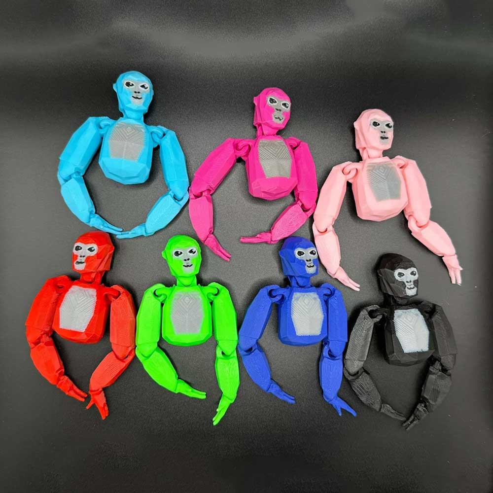 Gorilla Tag VR game toy - Made in UK - Flexi / Articulated / Flexy (4.9 inch)