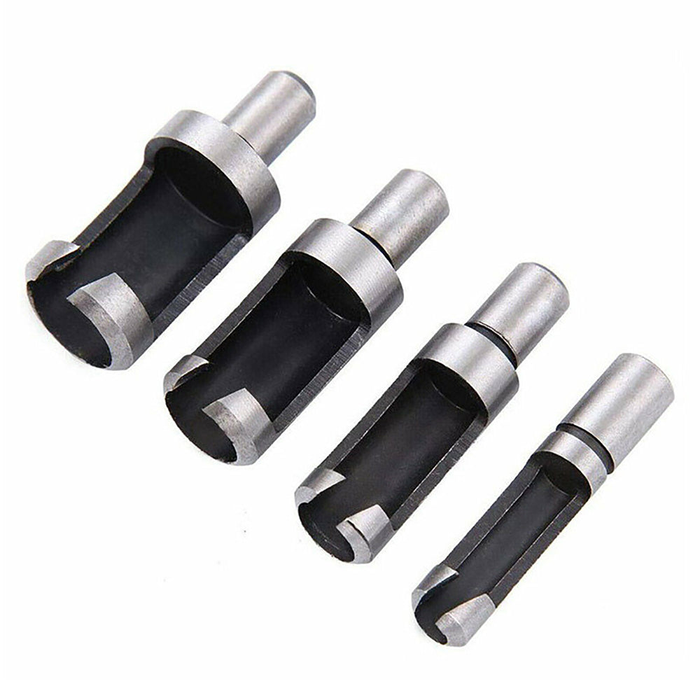 8PCS Kit Wood Plug Cutter Dowel Cutting Tools Drill Tenon Woodworking 10-20mm