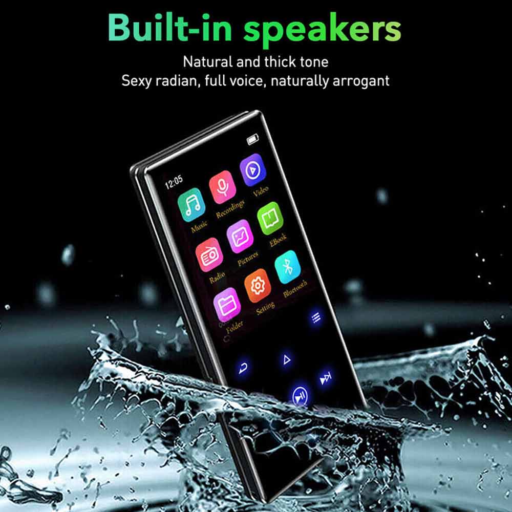 32G MP3 FM Radio Player Sport Music Portable Video Recorder MP4 Bluetooth HIFI