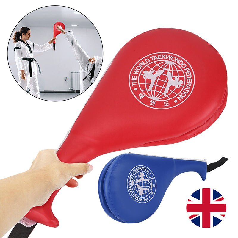 Taekwondo Double Kick Paddle kick pad Punching TKD MMA Kickboxing Training