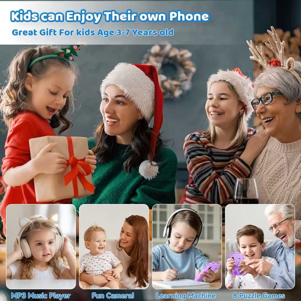 Kids Toy Smart Phone Children's Educational Learning Music Camera Toy Gift
