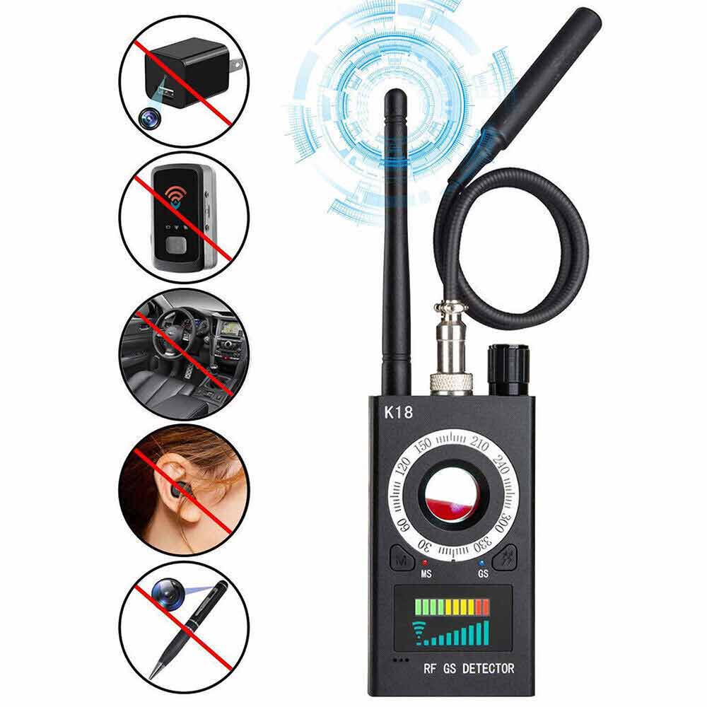 Security Bug GPS Detector RF Signal Camera GSM Audio Finder Scan Monitor Device