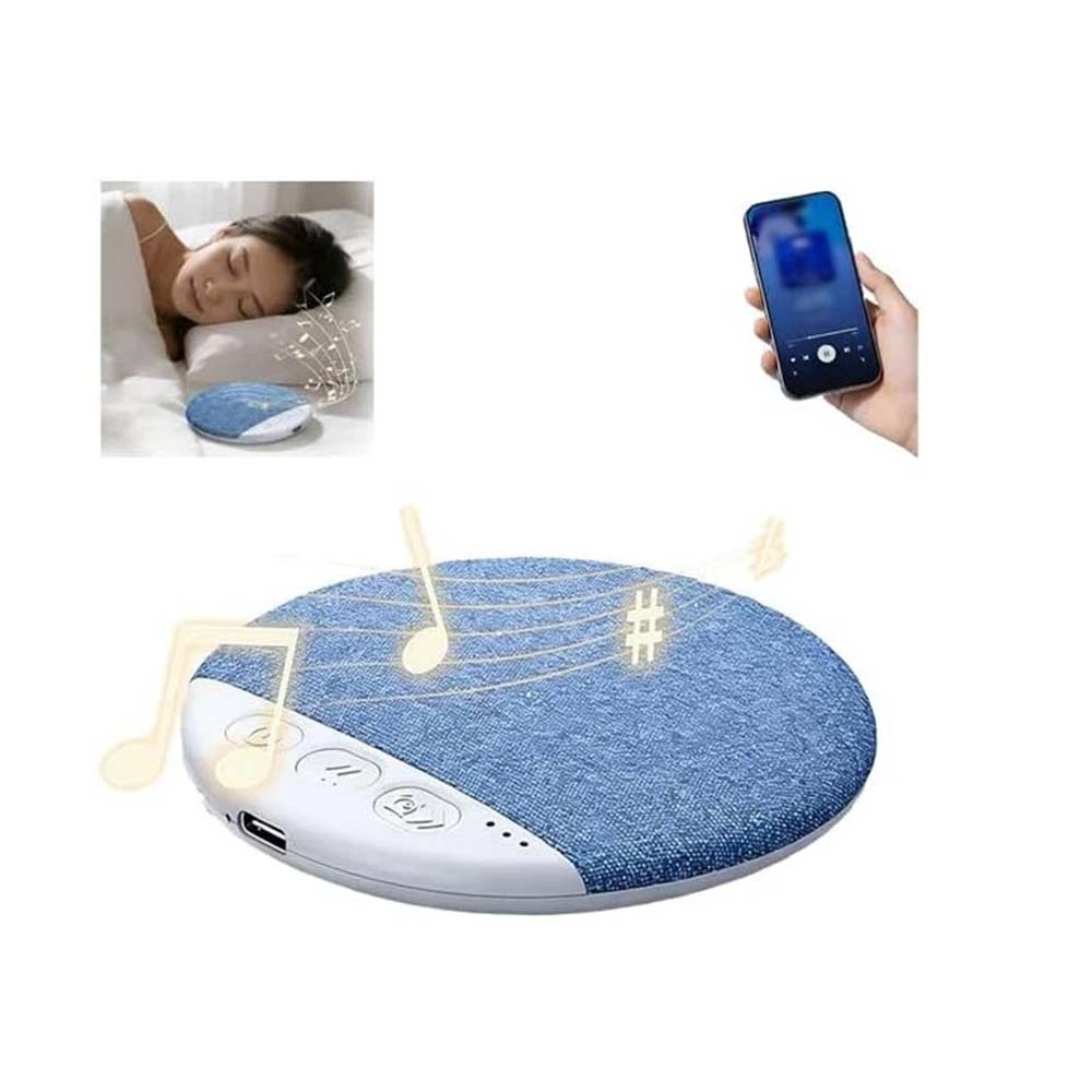 Under Pillow Speaker for Sleeping - Wireless Bone Conduction Speaker with Timer
