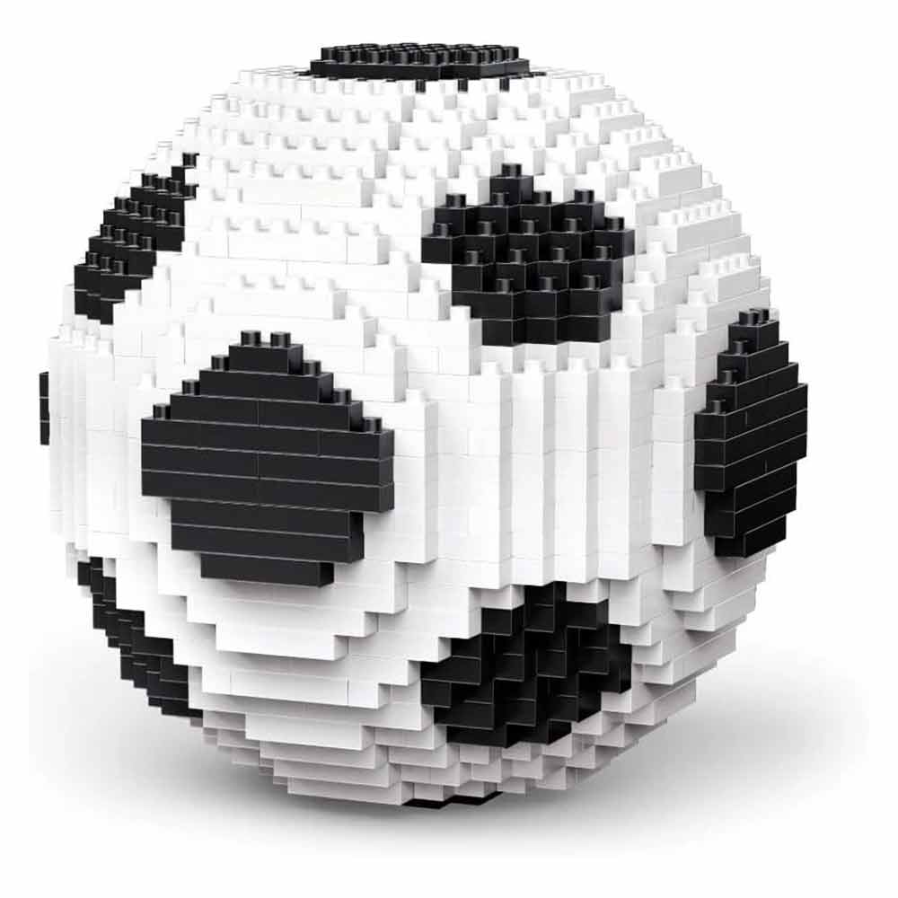 9.5cm Football Building Blocks – 850-Piece Soccer Model Set, Creative & Educational