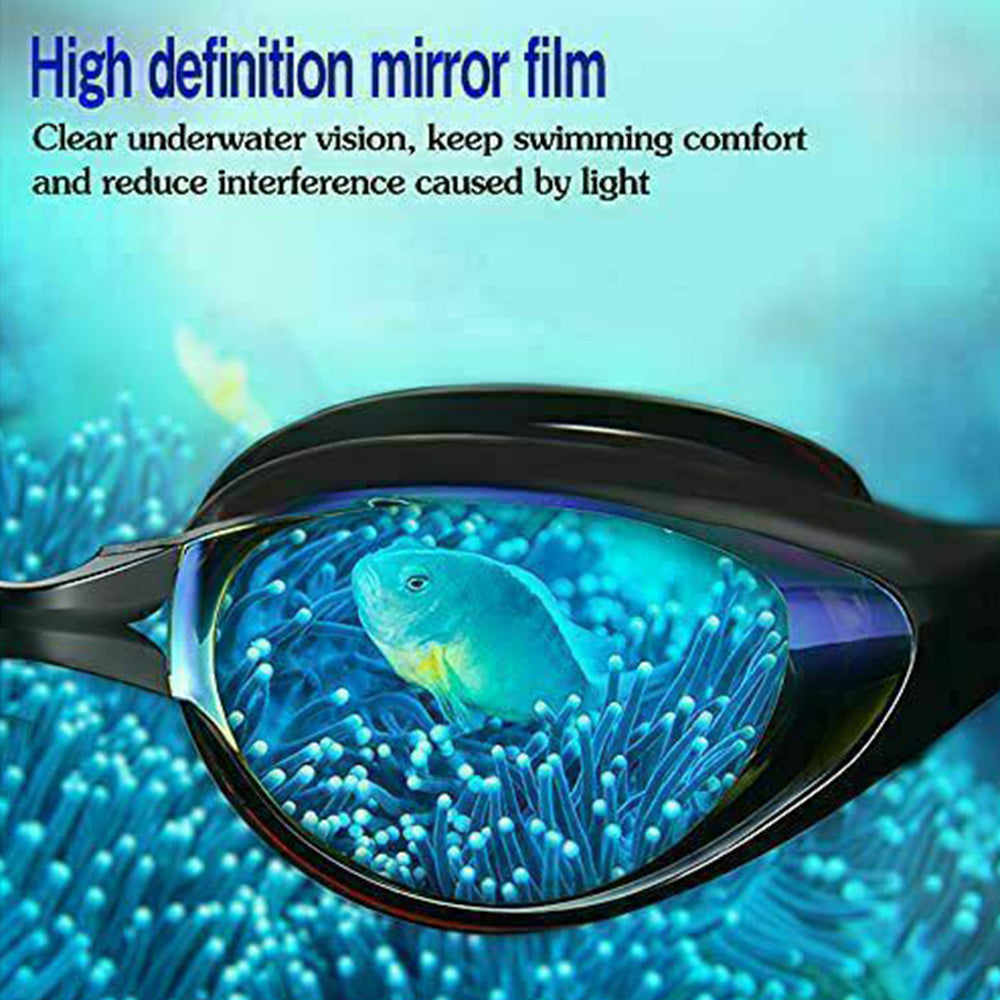 Swimming Goggles for Men Women Adult Teens Adjustable Anti Fog Diving Goggles