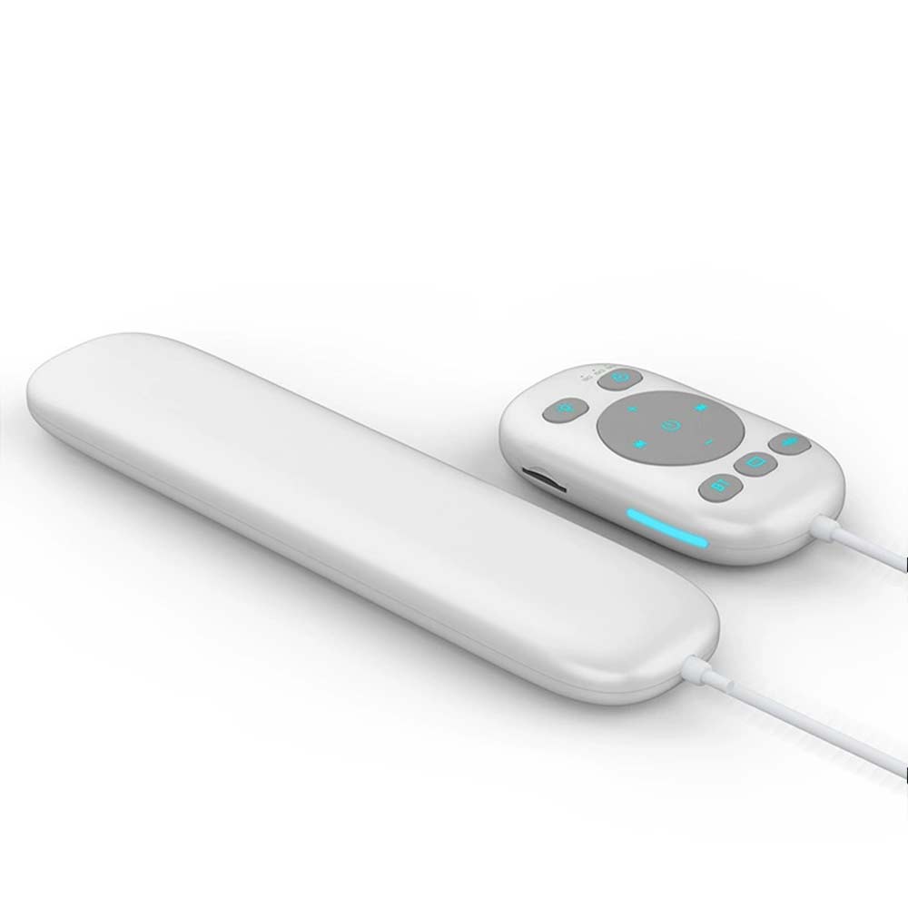Under-Pillow Bone Conduction Speaker – 3 Modes, Timer, Remote, White Noise
