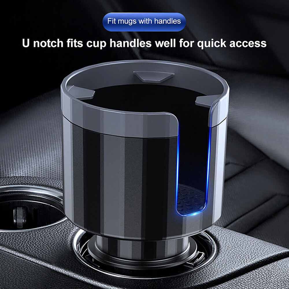 Car Cup Holder Expander Adapter for Bottles & Big Drinks Stable For Under 105mm