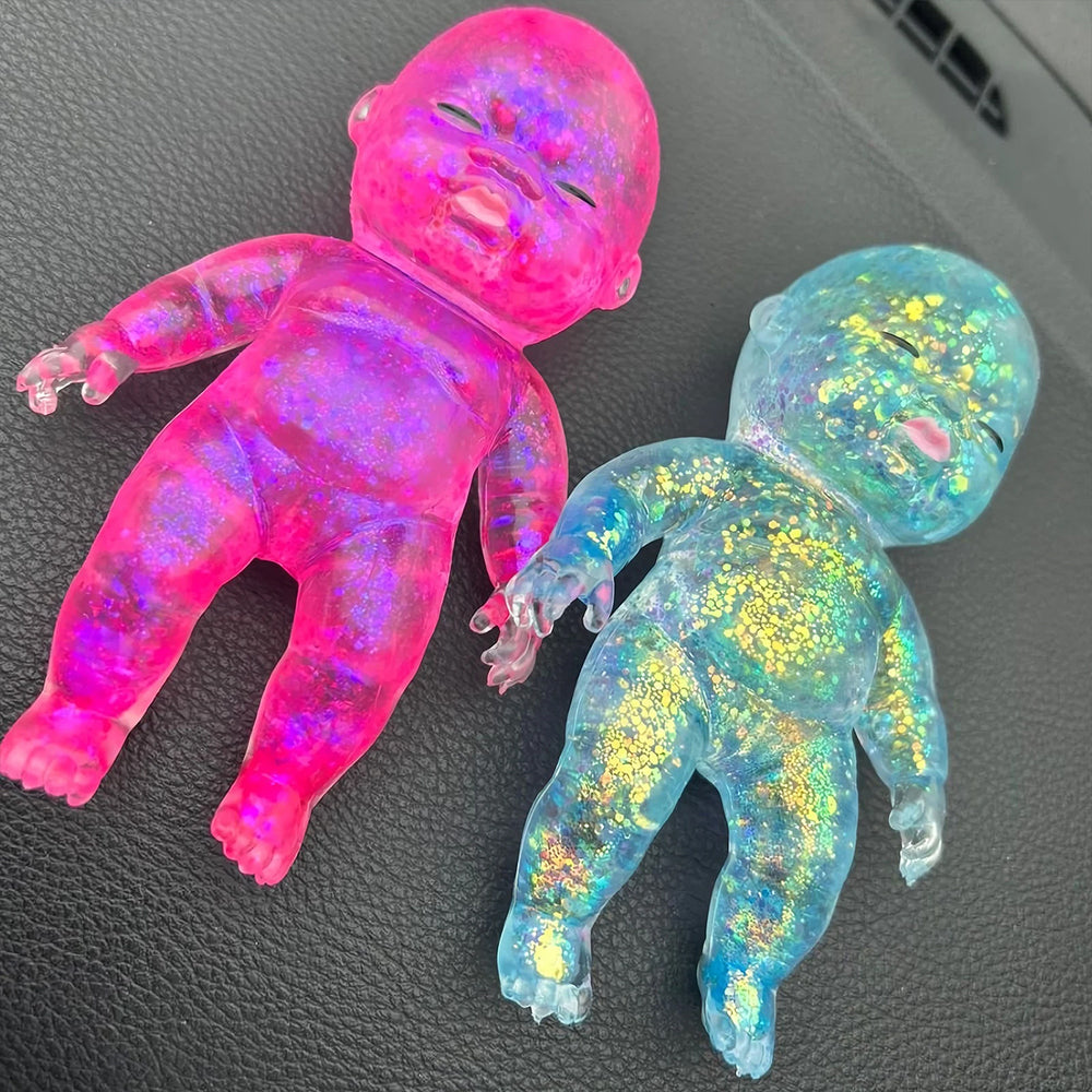1x Baby Squishy Toy – Random Color, Soft Stress Relief Squeeze Toy