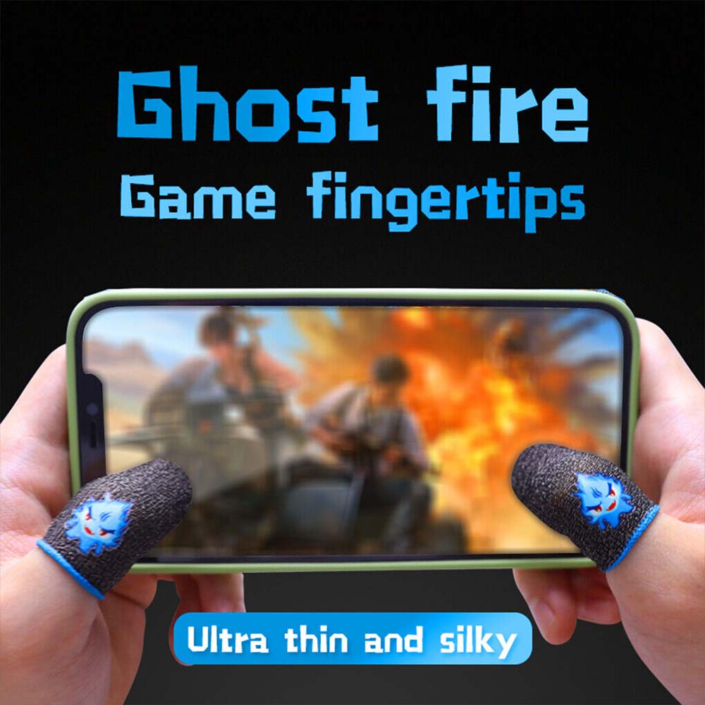Phone Mobile Game Finger Sleeve Thumb Gloves Sweatproof Gamer PUBG COD Equipment