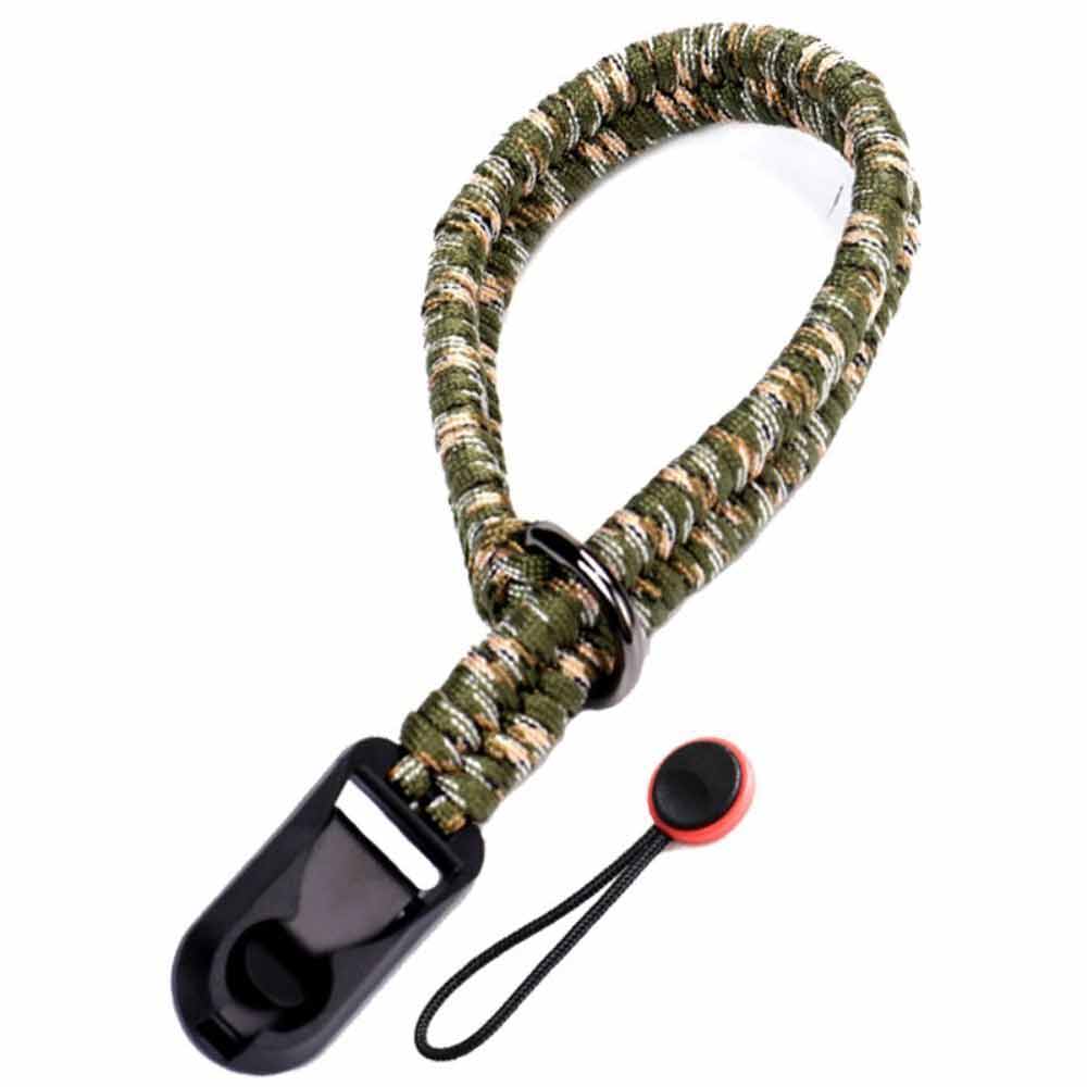 SLR Nylon Braided Hand-Woven Quick Release Camera Strap Replacement Wrist Strap