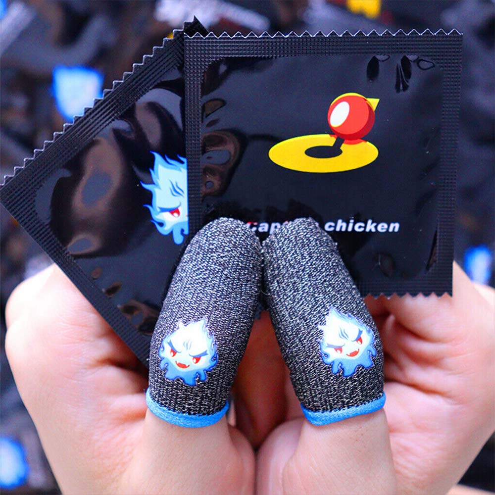 Phone Mobile Game Finger Sleeve Thumb Gloves Sweatproof Gamer PUBG COD Equipment
