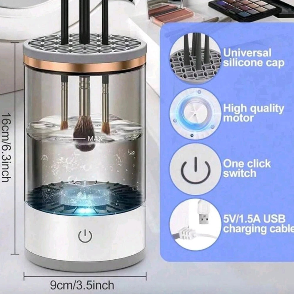 Automatic Makeup Brush Cleaner & Dryer - Multifunction Machine