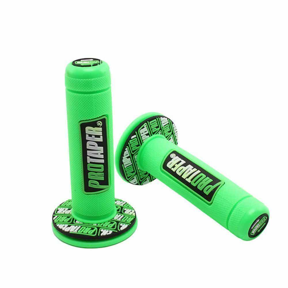 7/8" Motorcycle Hand Grips Pair Rubber Gel Brake Hands Pit Dirt Bike Motocross Motorcycle