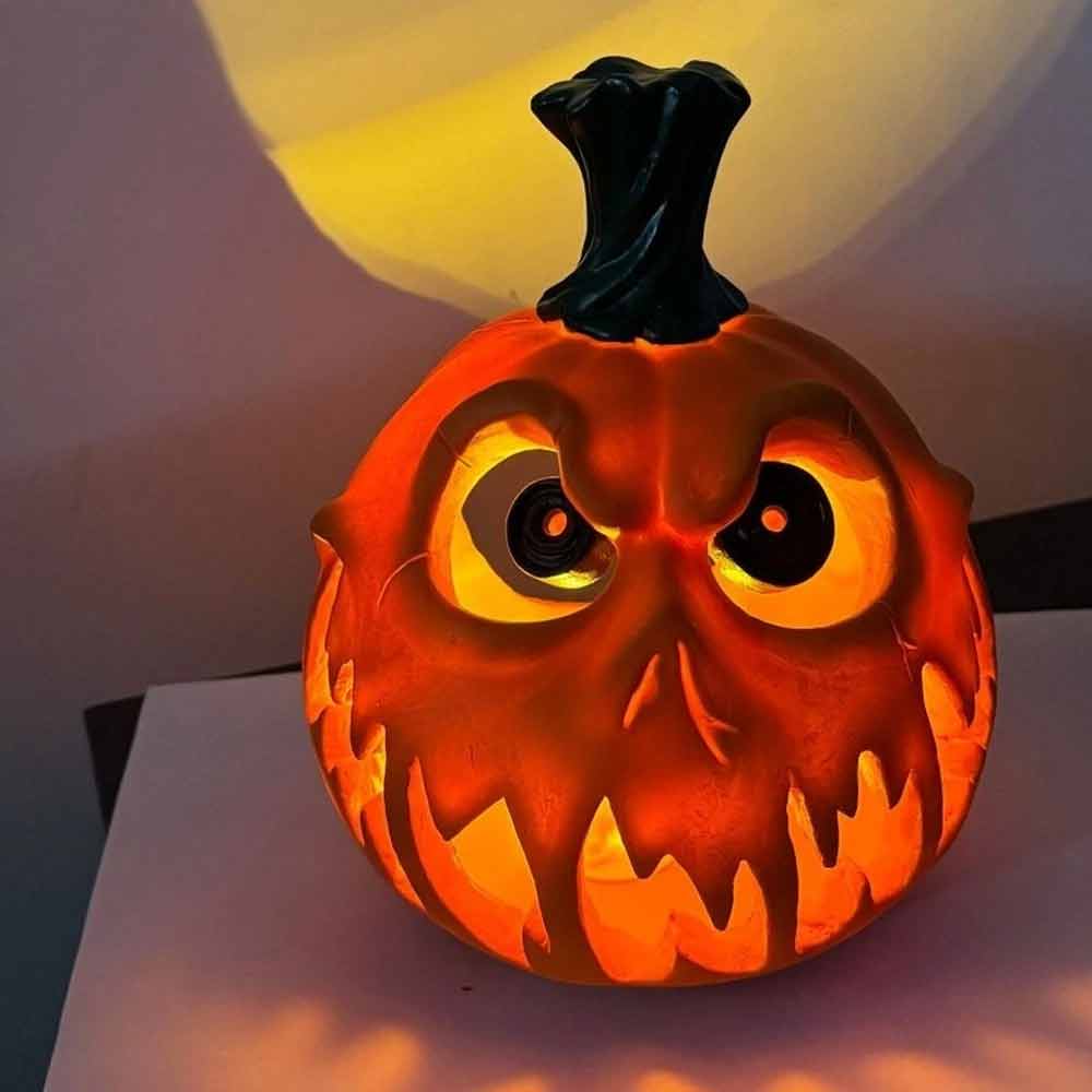 LED Halloween Pumpkin – Decorative Lantern Prop for Party & Home