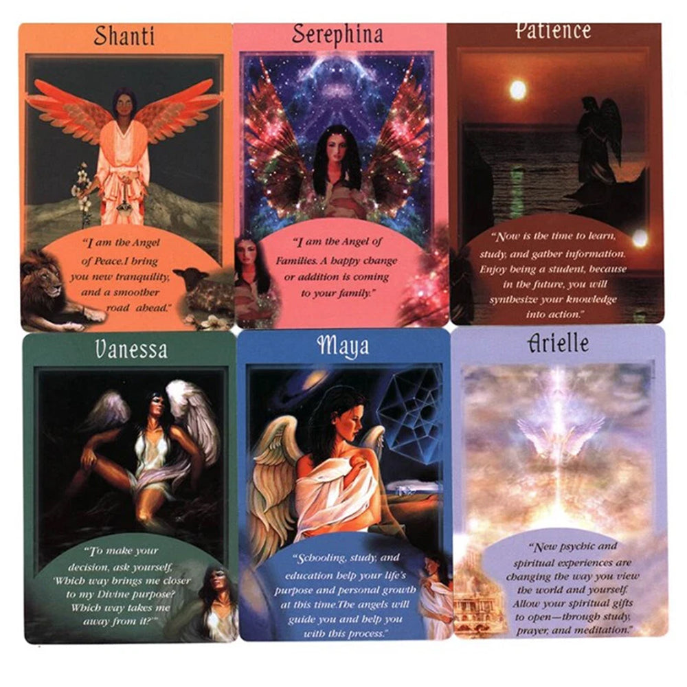 Messages From Your Angels Oracle Cards by Doreen Virtue - 44-Card Divine Guidance Deck