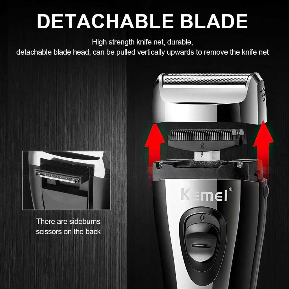 Men USB Electric Shaver Trimmer Razor Rechargeable Hair Beard Shaving Machine