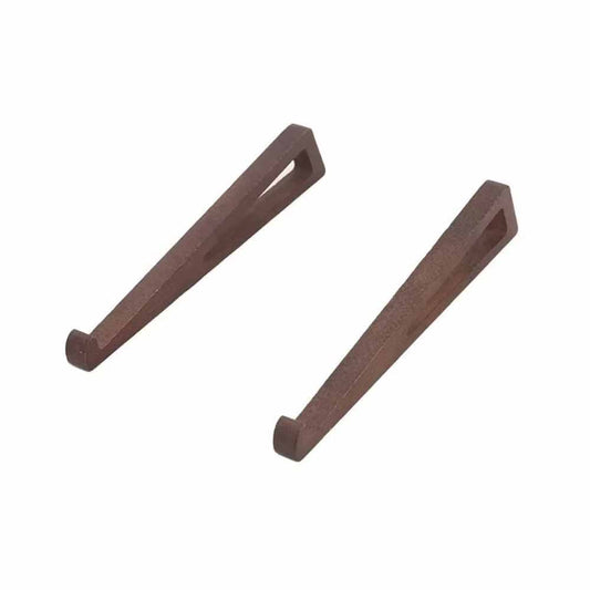 2-Pack Portable Foldable Wooden Laptop Stand – Ergonomic 12° Adjustable Angle