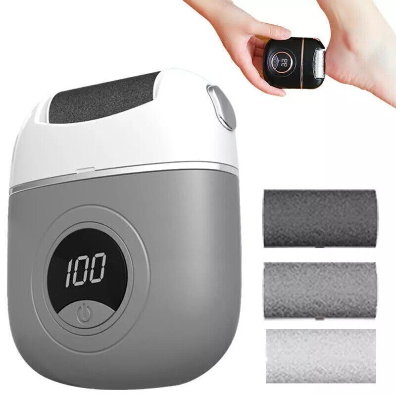 Professional Electric Foot Grinder File Callus Dead Skin Remover Pedicure Tool Free Tips