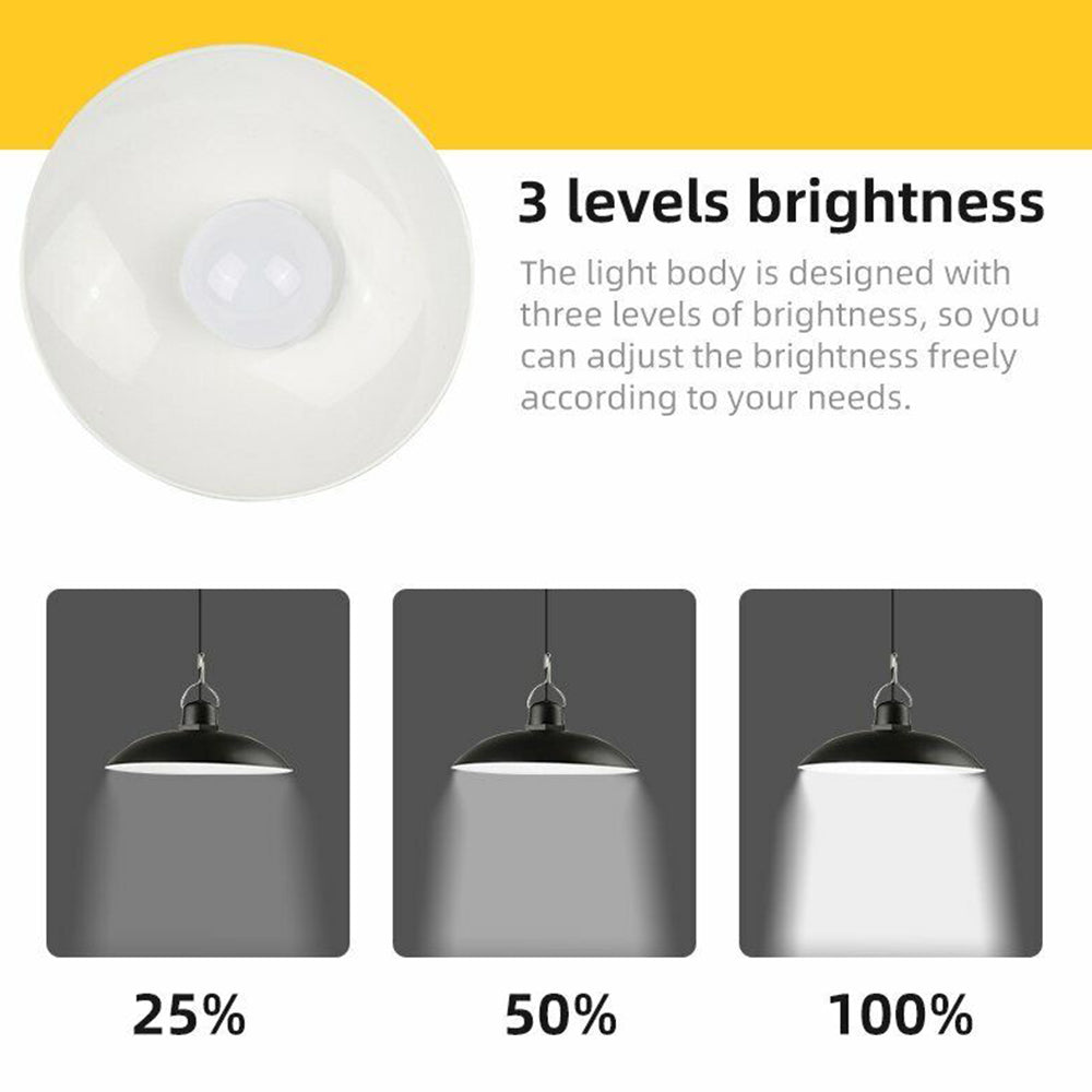 Solar Power Light Outdoor Hanging Pendant Garden Yard Tent  Remote Control