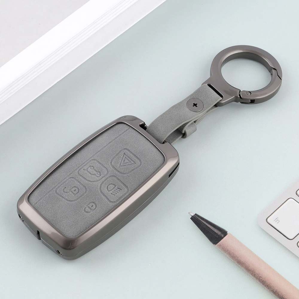 Zinc Alloy Key Cover Fob Case For Range Rover Land Rover Sport Evoque Jaguar XF XJ X