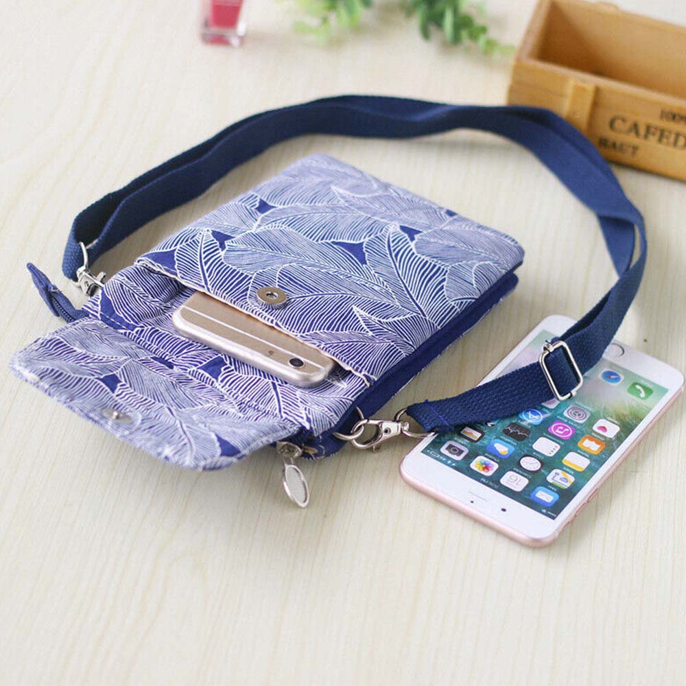 Women Small Cross body Cell Phone Cases Craft Shoulder Bag Pouch Handbag Wallet