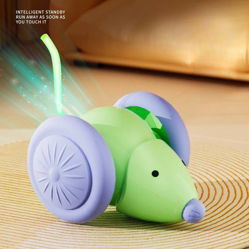 Interactive Cat Toy Electric Mouse Car Automatic Teaser kitten Pet Toys