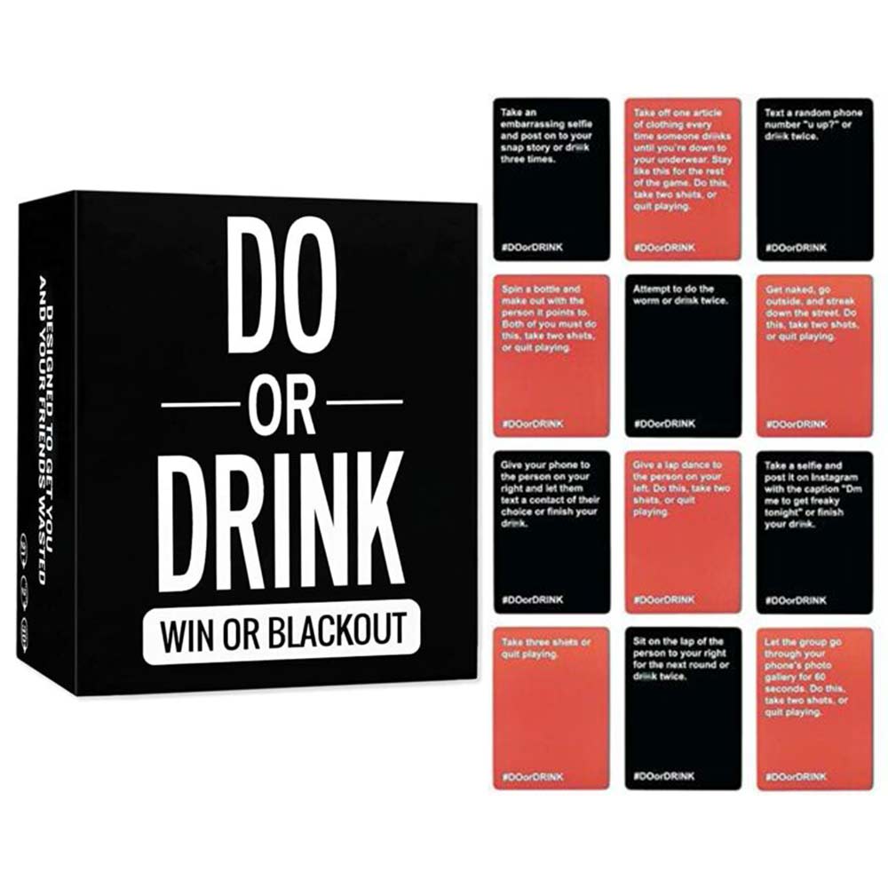 Do or Drink Card Game Party fun Games