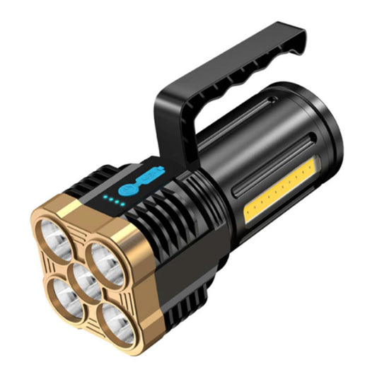 Rechargeable Portable LED COB Torchlight SPOTLIGHT Waterproof Torch Light