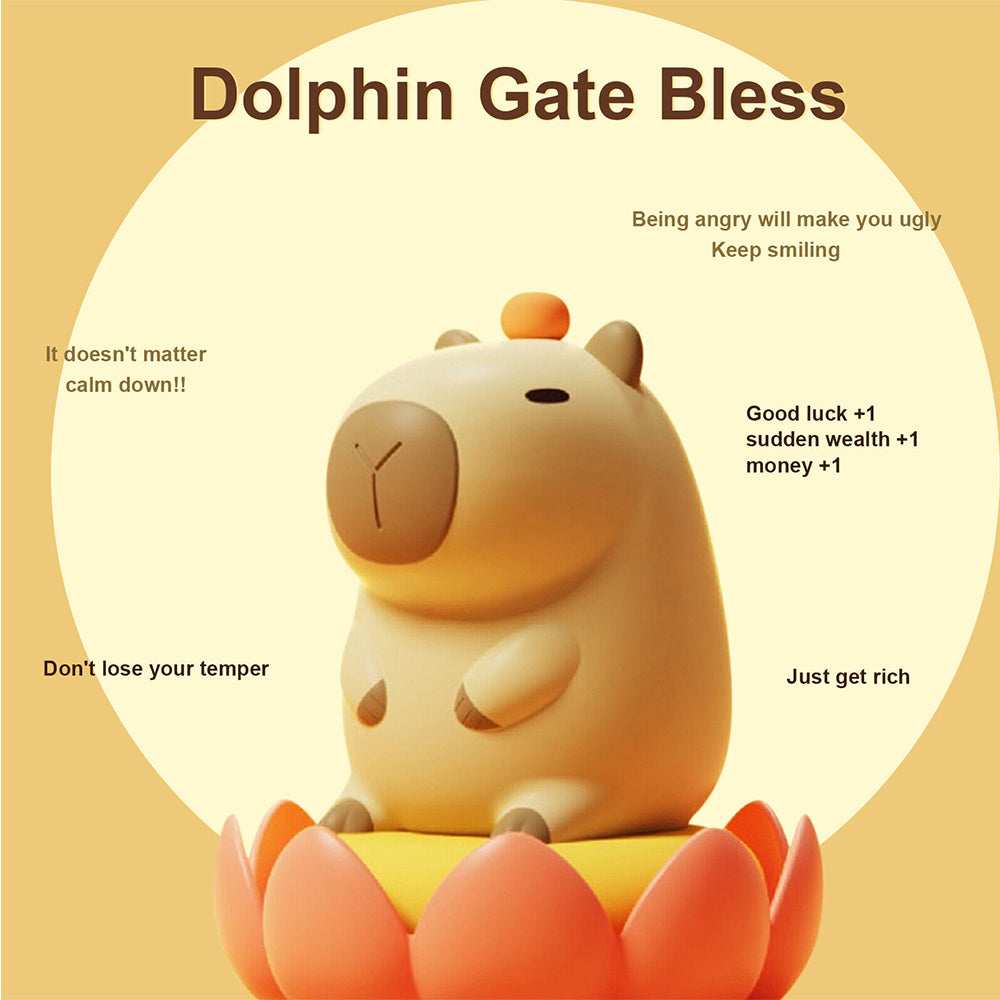Adorable Animal LED Night Lamp Creative Cute Capybara Night Light for Kids