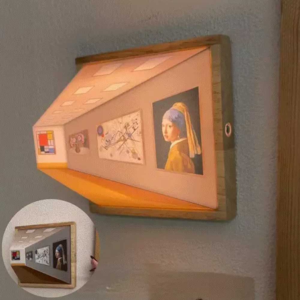3D Eye USB Visual Night Light, Three Dimensional Visual Effect LED Lights Gift
