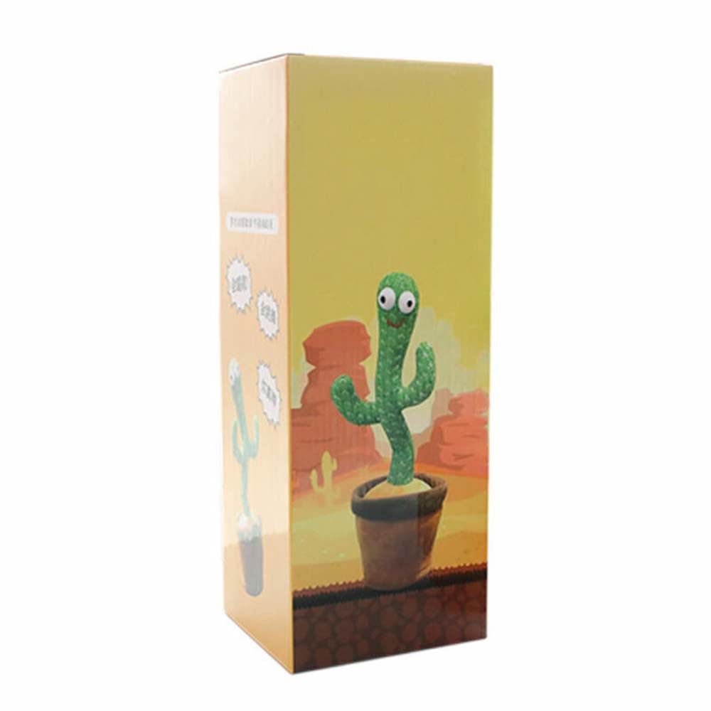Talking Toy Dancing Cactus Doll Speak Talk Sound Record Repeat Kawaii Cactus Toy