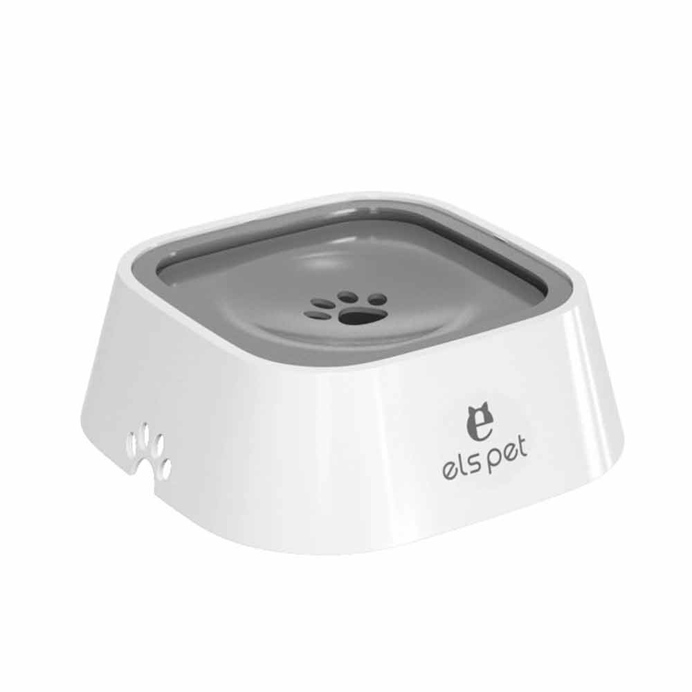 Dog Water Bowl with Filter – 1.5L Non-Spill Slow Drink Pet Water Bowl