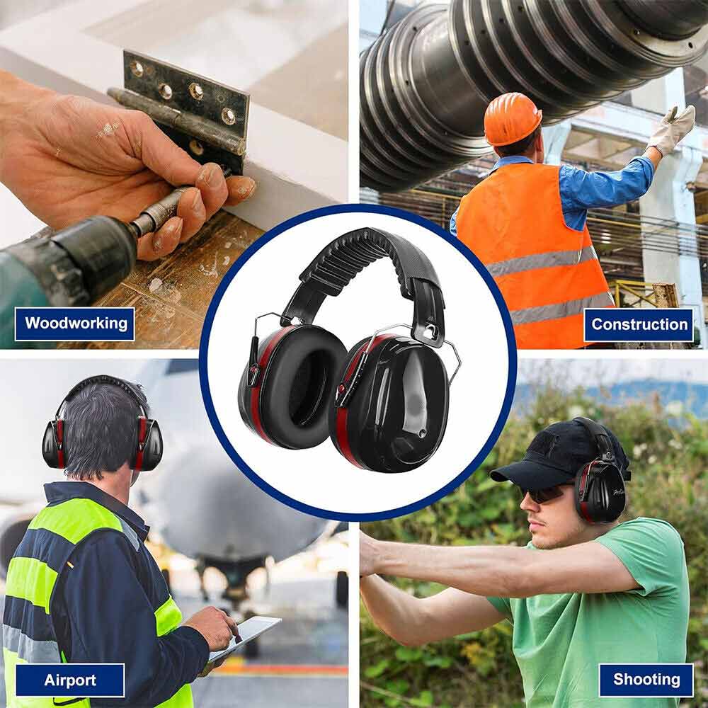 32dB Safety Ear Muffs Earmuffs Noise Reduction Defenders Hearing Protection