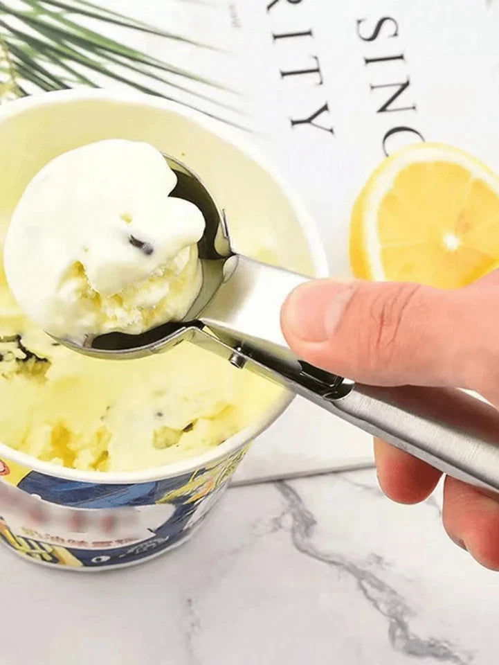 Multifunctional Stainless Steel Dual-Purpose Ice Cream Scoop & Scoop Maker